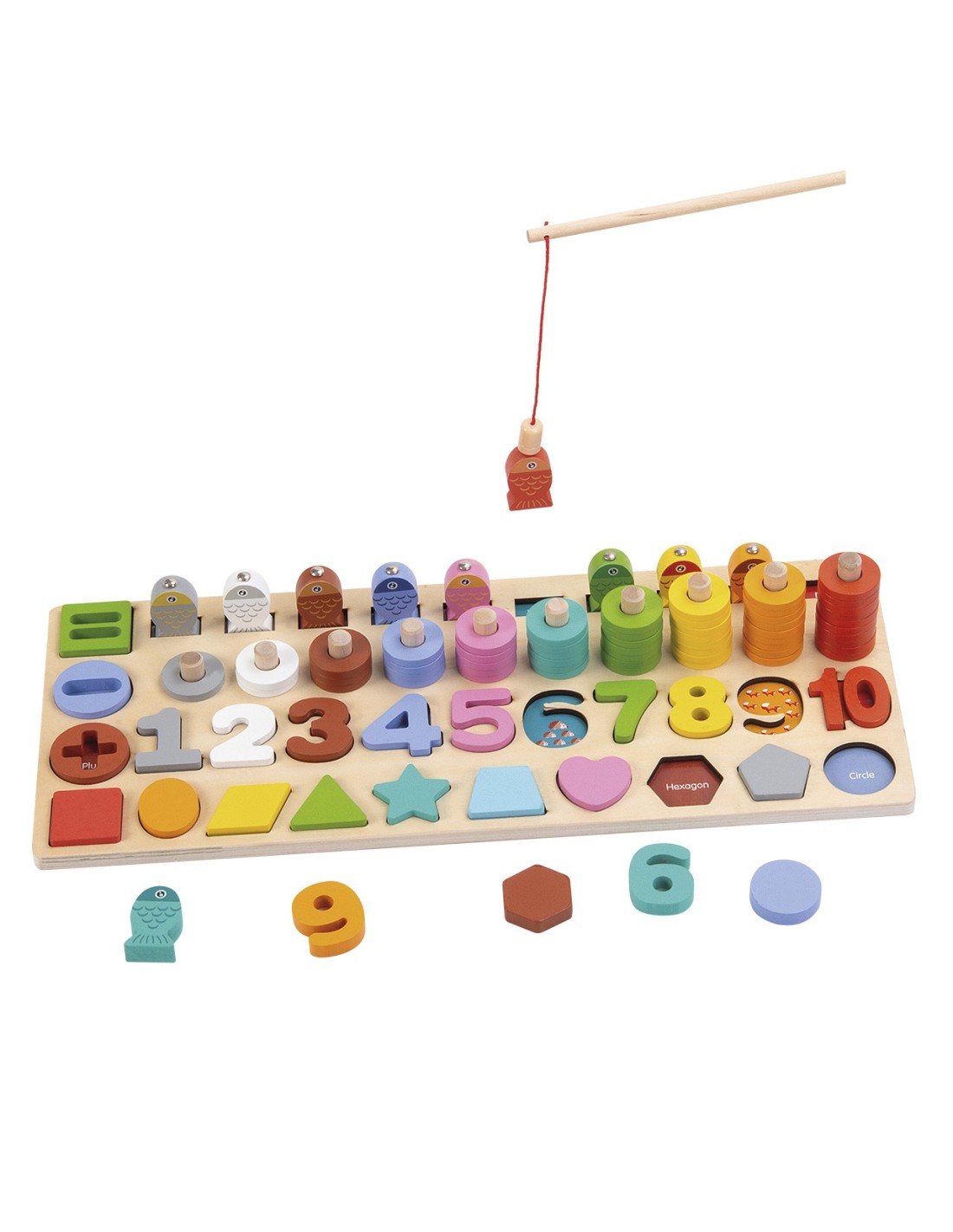Puzzle Encajable de madera